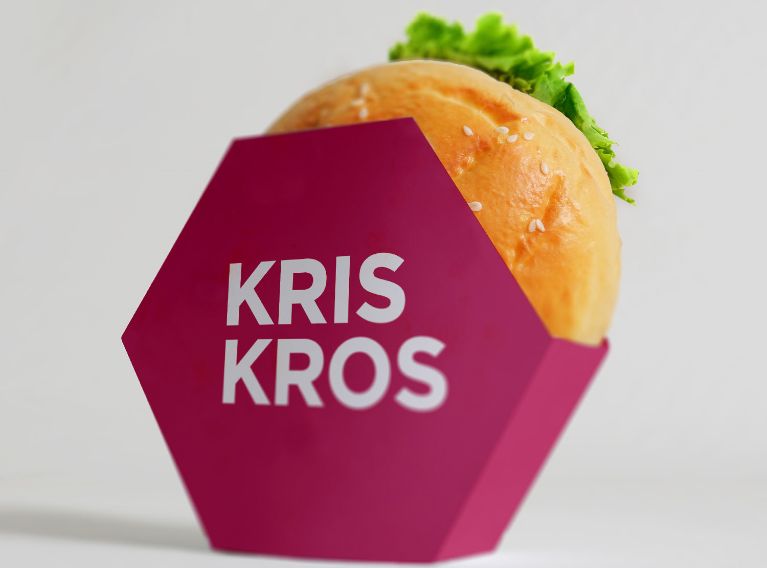 Kris Kros – Brand Creation, Naming, Menu Design And Delivery Packaging