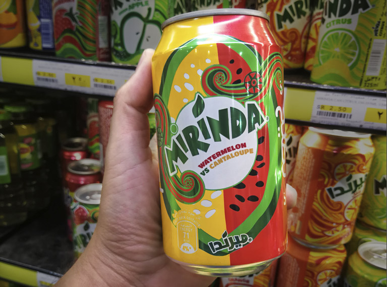 Mirinda – Can Design & POS Branding For Limited Edition Flavor