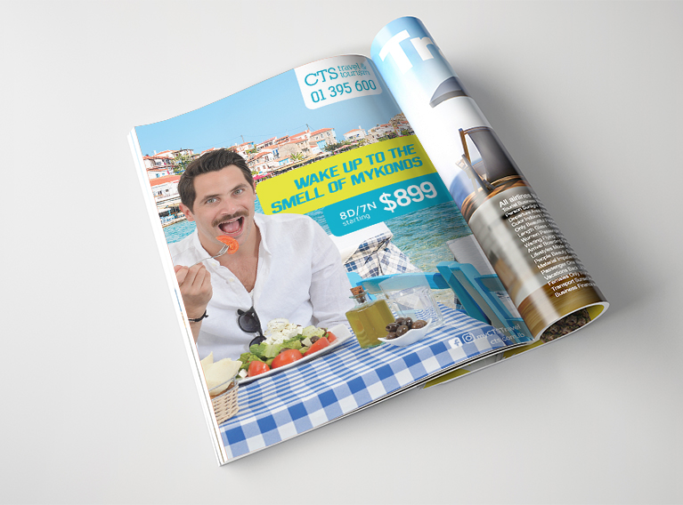 CTS Travel & Tourism – Summer Communication Campaign For Lebanese Travel Agency