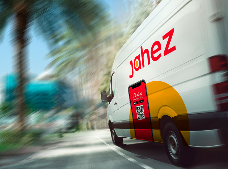 Jahez – Brand Identity, eCommerce & Social Media For Saudi Delivery App