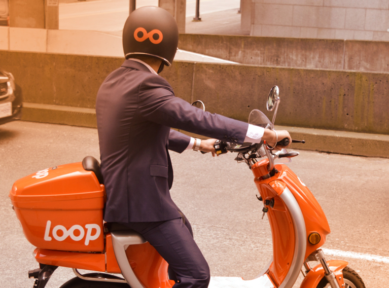 Loop Scooter – Brand Identity Creation & Website Development For Forbes Middle East Top 100 Startups List