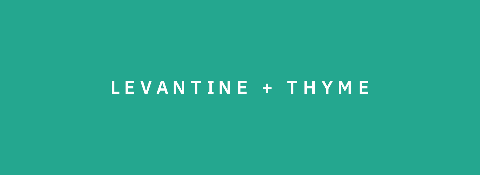 Levanthyme – Brand Strategy, Visual Identity & Social Media For Levantine Kitchen In London