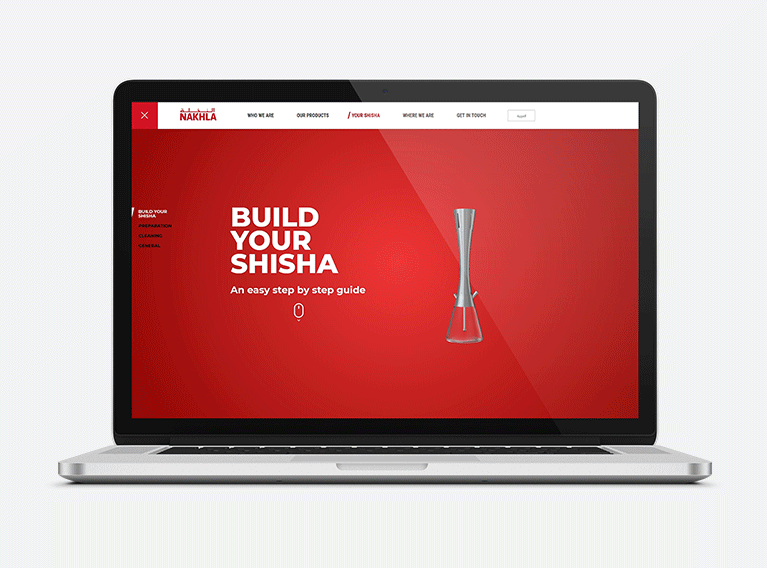 Nakhla – Website Design & Development For Leading Tobacco Brand